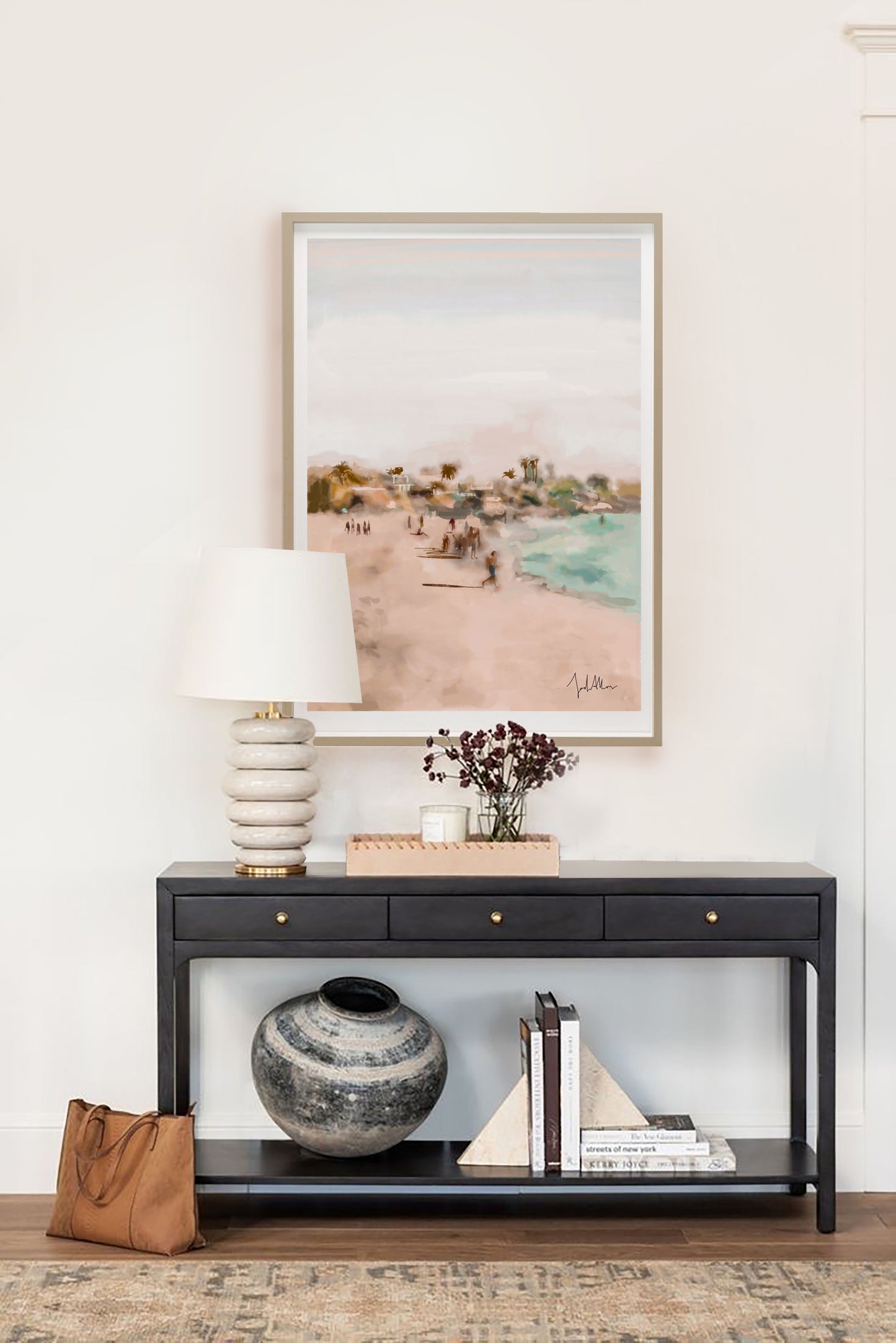 Camps Bay in Watercolour