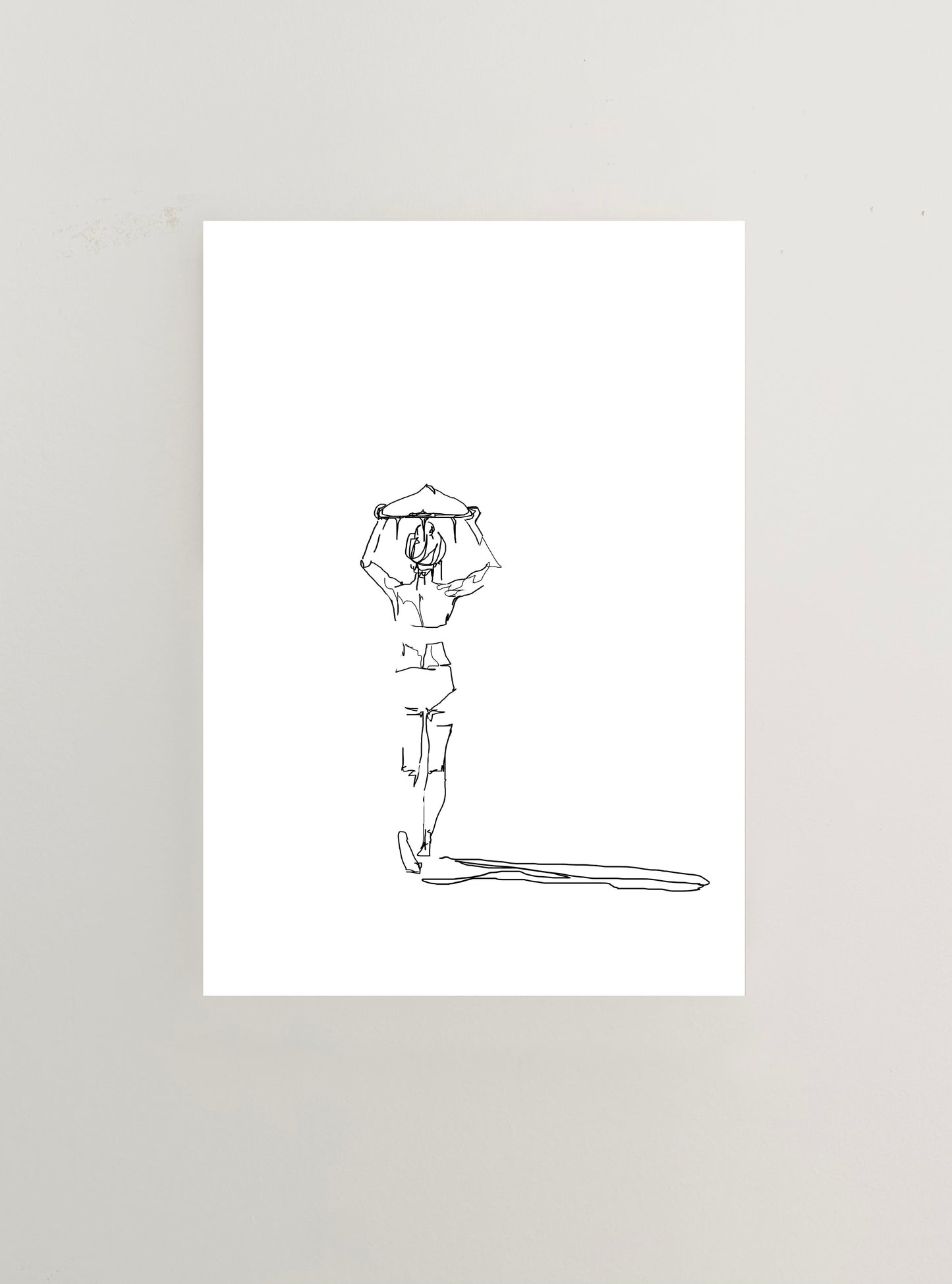 Girl in Lines