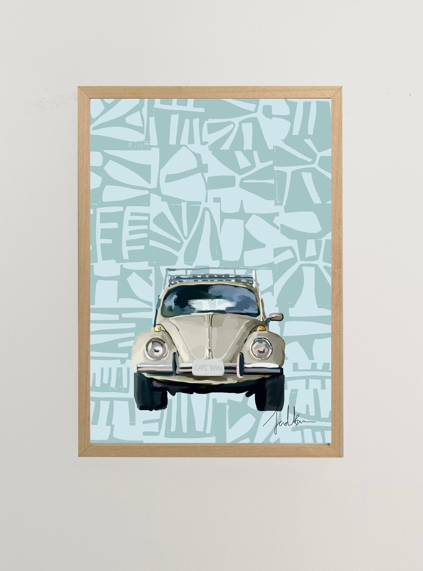 Beetle in Blue