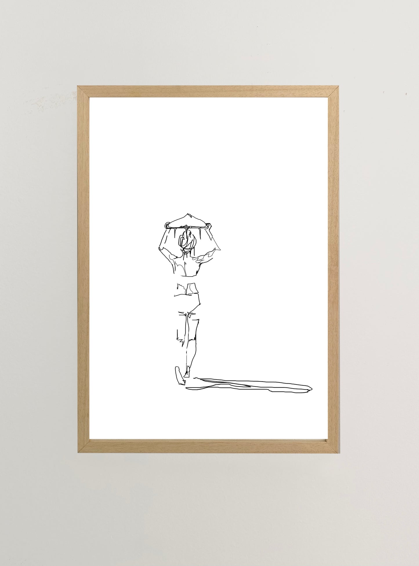 Girl in Lines