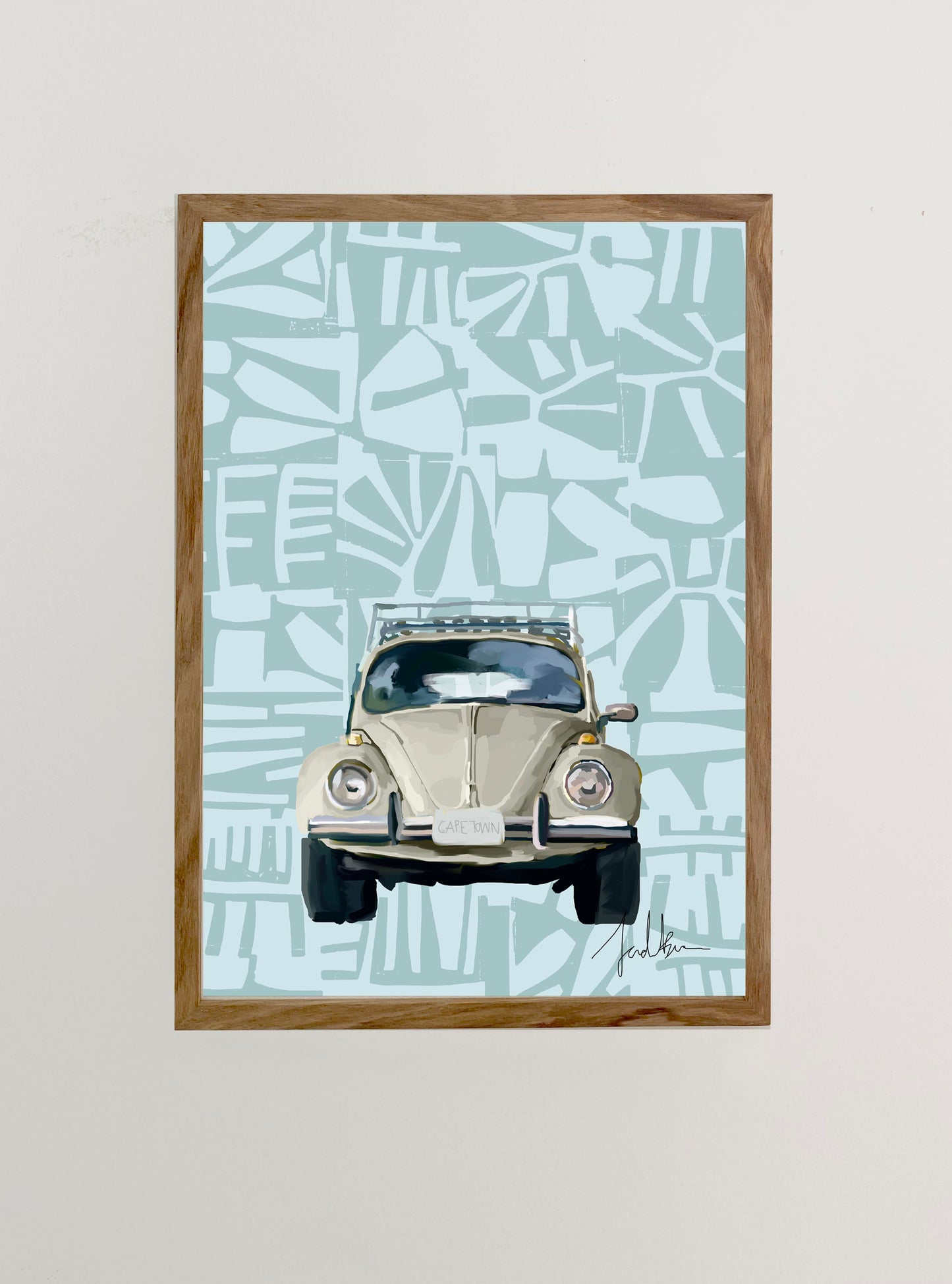 Beetle in Blue