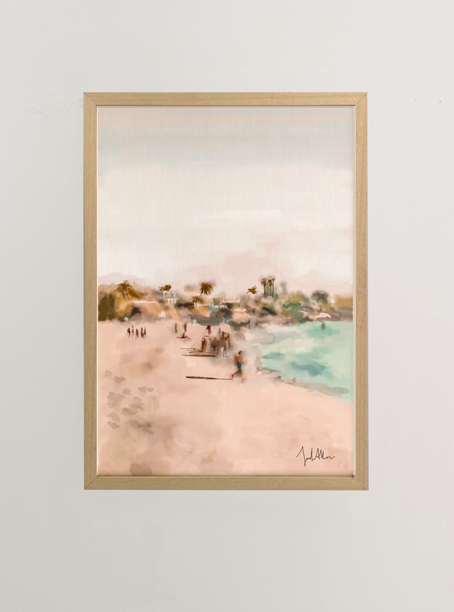 Camps Bay in Watercolour